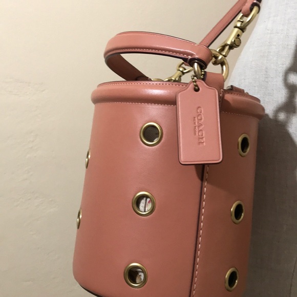 Coach Bags Coach Grommet Drawstring Leather Bucket Bag Poshmark